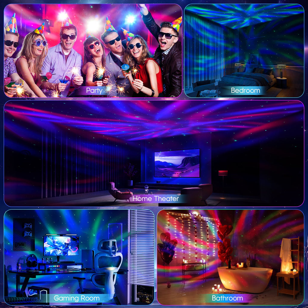 Projecteur Galaxie Astronaute — Veilleuse Étoilée LED